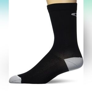 Oakley Men's Standard Ribbed‎ Ellipse Long Socks NWT Size M